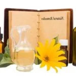 Close-up of a relaxing aromatherapy bath treatment featuring essential oils and soothing fragrances