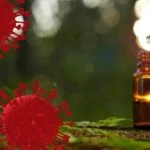 Image of a dog enjoying aromatherapy with a caption 'Does Aromatherapy Work for Dogs?'