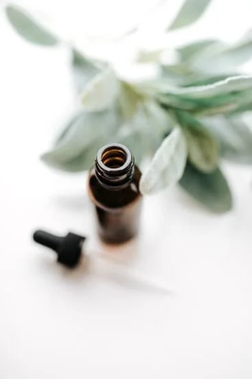 Relaxing essential oil pillow mist with lavender and chamomile for better sleep