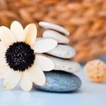 Blend essential oils in water, pour into spray bottle