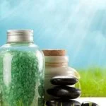 Image of person looking up 'How do you spell aromatherapy' in dictionary