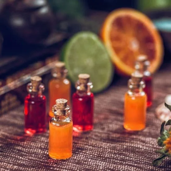 Step-by-step guide on how to make aromatherapy bath oils at home using essential oils and carrier oils